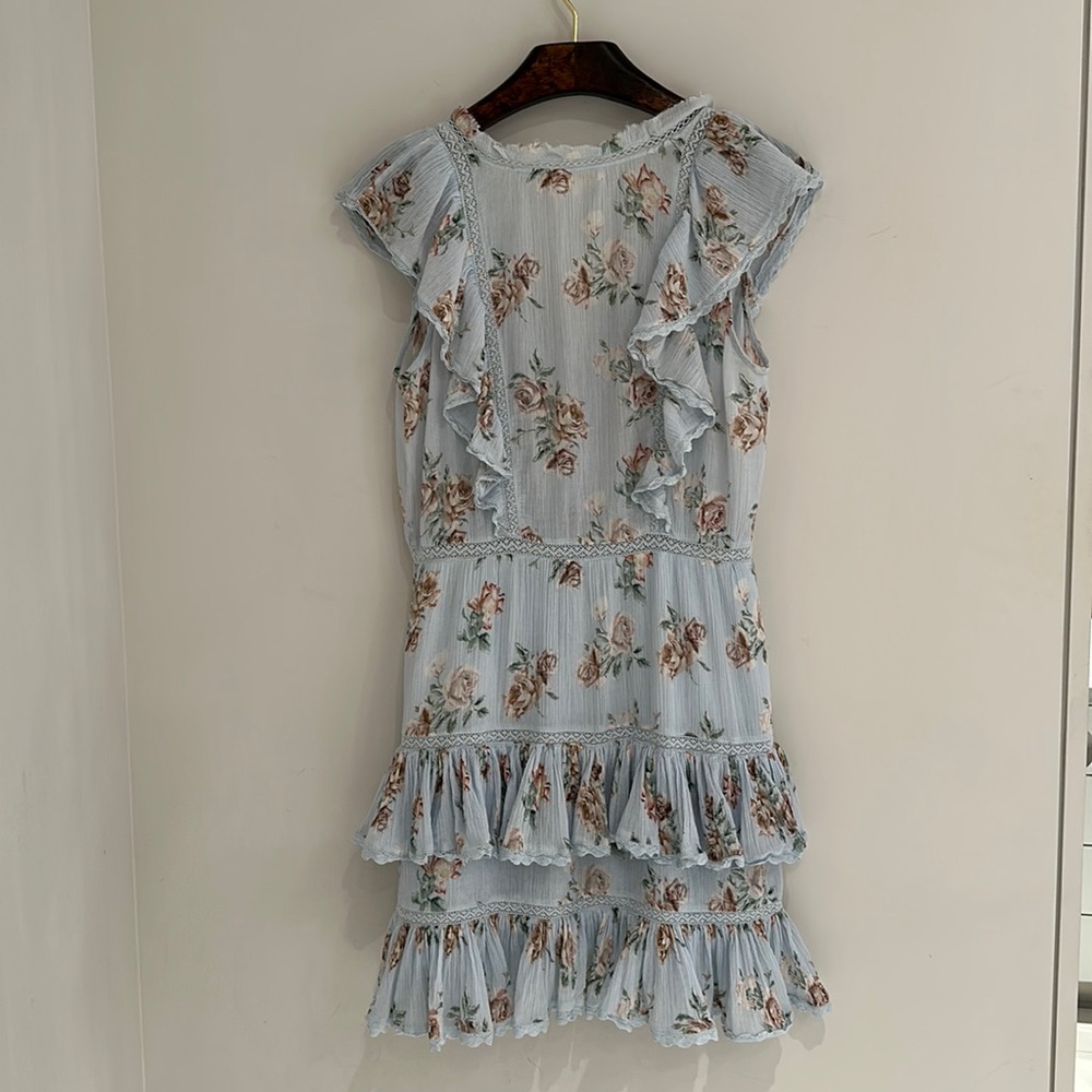 LOVESHACKFANCY
India Ruffle Mini Dress - Picture 6 of 16